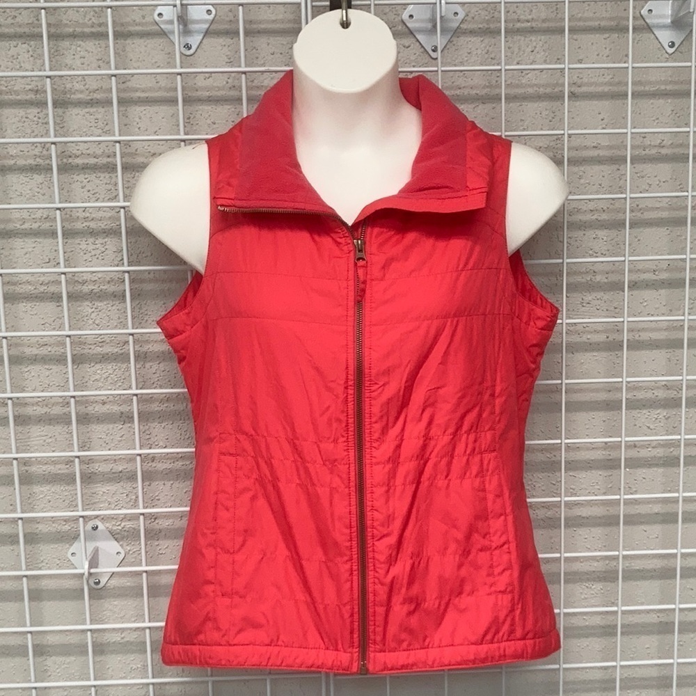 Columbia Large Hot Pink Fleece Lined Vest